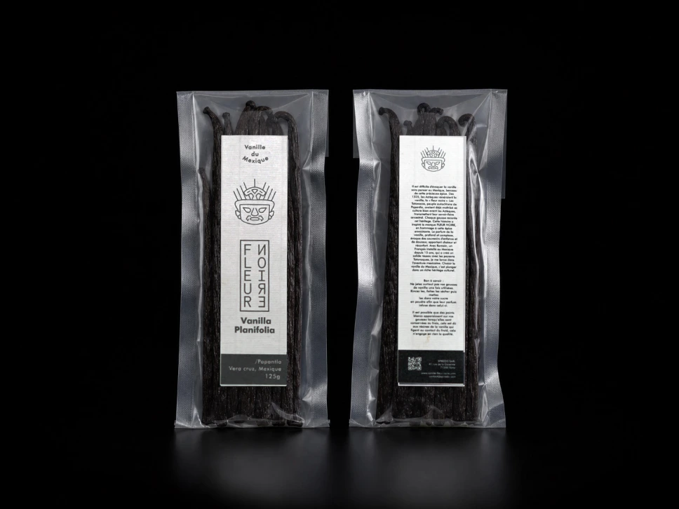 125g Gousses de vanille Totonacas du Mexique