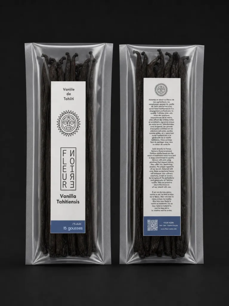 125g Gousses de vanille de Tahiti