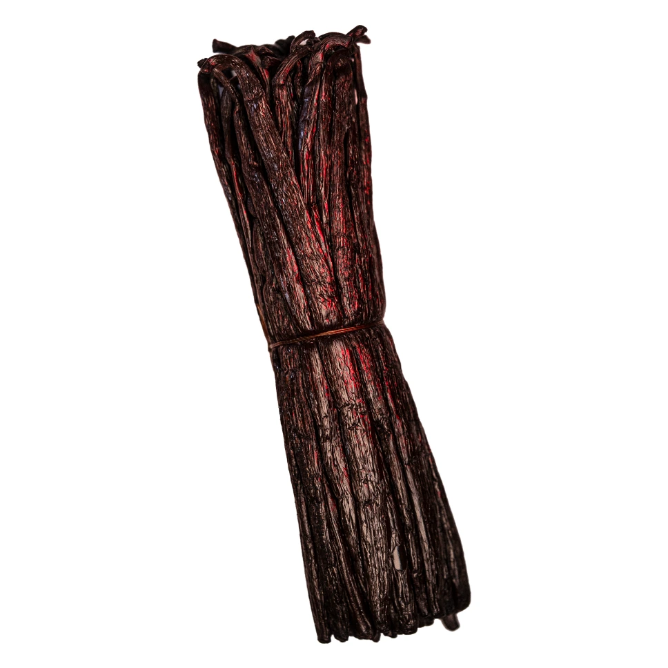 125g Gousses de vanille Bourbon Gourmet Madagascar/Doypack Zip  (14-15cm)