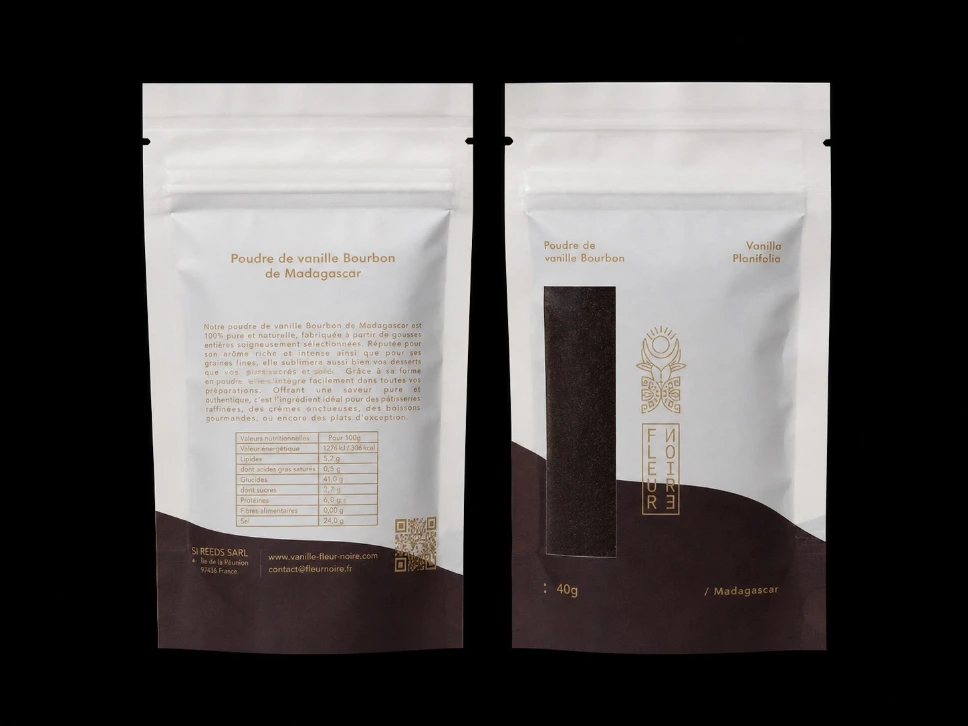 [40PVB] 40g de vanille Bourbon en poudre de Madagascar